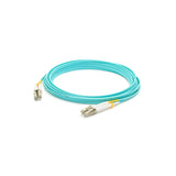 Addon 15M Lc To Lc Aqua Om3 Duplex Ofnr (RiserRated) Fiber Patch Cable