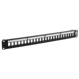 Hubbell HPJ24 Udxseries Shielded Patch Panel 24 Port 1 Rack Units 1.75in. H