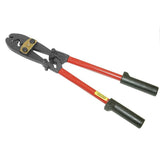 Klein Tools 2006 Large Crimping Tool with Compound Action for 6 4/0 AWG Lugs and Terminals, Made in USA, Adjustable Crimp Dept
