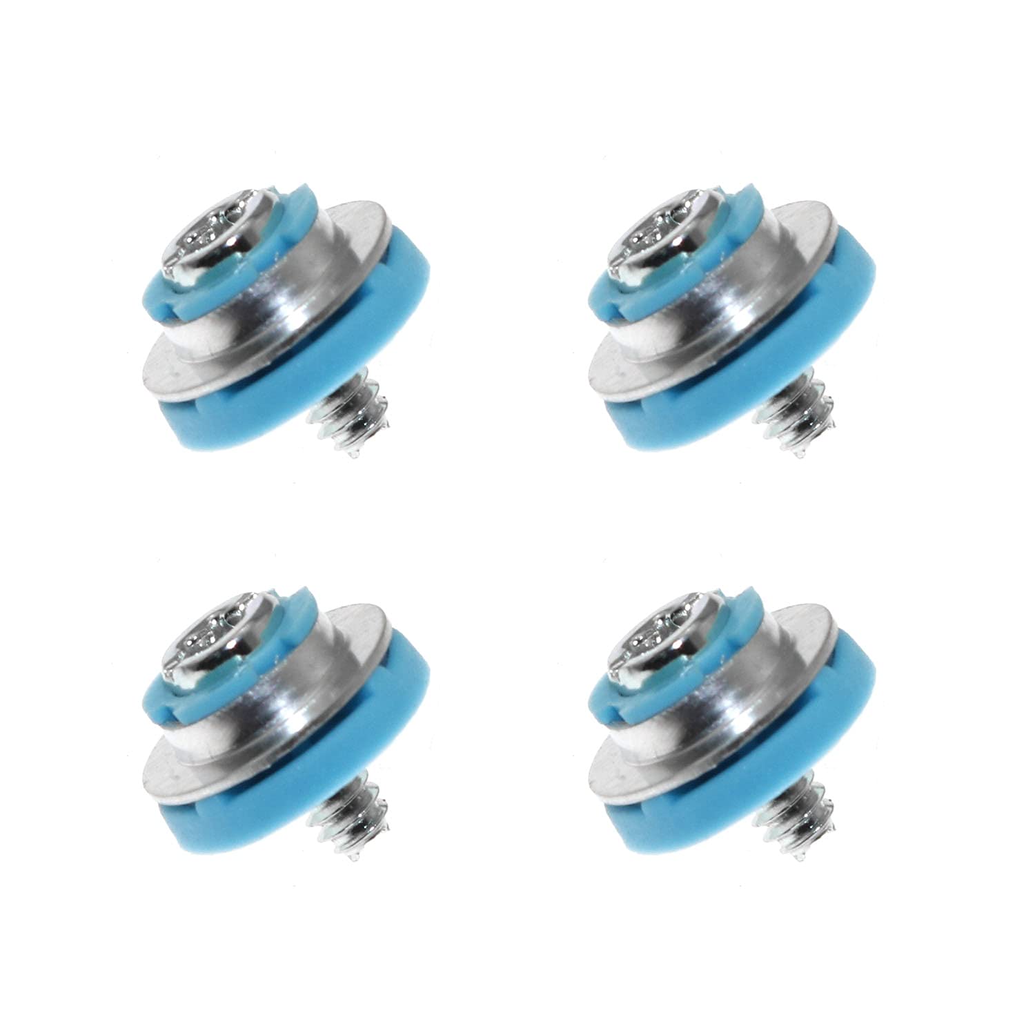 BAIRONG Hard Drive Mounting Screw 4PCS Blue Isolation Grommet Mute Mounting Screws for 3.5inch HDD DC5800 DC7800 DC7900 6005 620