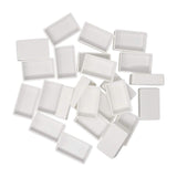 CALANDIS 30Pcs Empty Watercolor Full Pans Paint Full Pans for Painting Drawing Adults White | Palettes | Painting Tools & Access