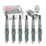 6 pc NGK V-Power Spark Plugs compatible with Ford F-150 4.2L V6 1998-2008