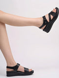 Shoetopia Comfortable Black Doctor Sole Heels For Women /Eu36,Black,3,B0DGG7YM9H