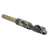 Drill America 29/32 Reduced Shank High Speed Steel Black & Gold Contractor Drill Bit with 3-Flat 1/2 Shank, KFD3F Series