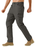 Toplot Men'S Functional Straight-Fit Cargo Pants (Men-Zip-Cargo-5216-Dark Grey-30),Dark Grey,30,B0DQYHV6SC