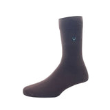 Allen Solly MenS Cotton Full Length Socks (1 Pair) Brown
