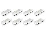 Sewell Ghost Wire Terminal Block, 14, 16, and 18 AWG, 8 Pack