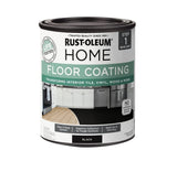 RustOleum Watercolor 365930 Floor Coating Base Coat Black Quart
