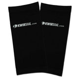 Kwik Goal Youth Shin Guard Compression Sleeves, Black