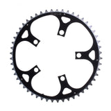 Origin8 Alloy Ramped Chainrings, 110mm x 52t, Black/Silver
