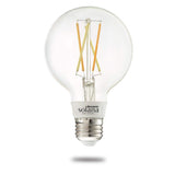 Bulbrite Solana G25 WIFI Connected Edison Filament LED Smart Light Bulb, Clear