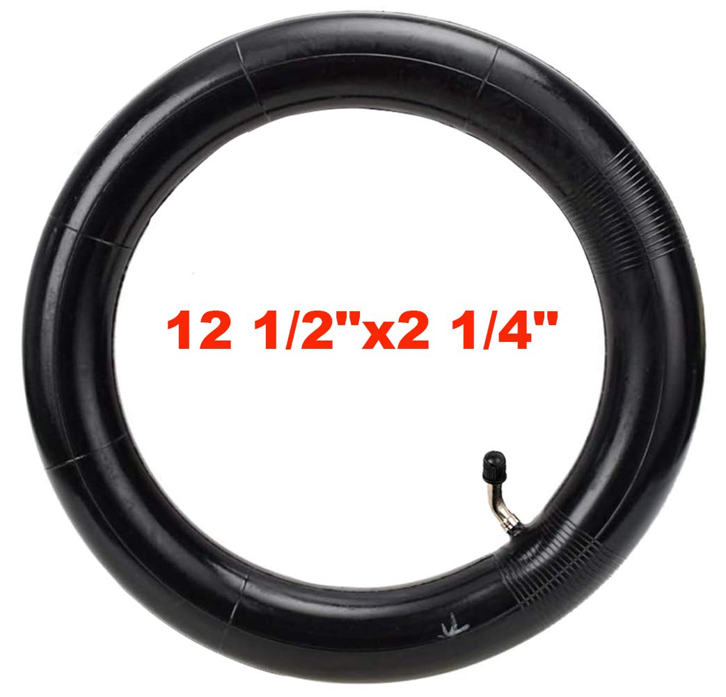 1-Pack 12.5 Scooter Inner Tube 12 1/2 x 2 1/4 Angled Valve Stem 12.5 x 2.25 Tube Compatible with 12.5X1.75 12.5 X 1.95 12.