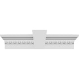 Endurathane Traditional Crosshead w/Flat Keystone and Egg & Dart Trim, 50 Bottom Width x 53 1/2 Top Width x 6H x 1P, Factory Pri