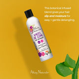 Alikay Naturals Knots Be Gone Hair Detangler Natural Aloe Vera, Hibiscus Flower 8 Ounce