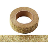 Syntego Gold Glitter Washi Tape Decorative Craft Self Adhesive Stick On Sticky Glitter Trim