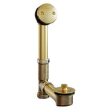 Pfister 018-310 Pfister-General Tub Drain Kit - Brushed Gold