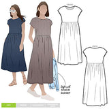 Style Arc Sewing Pattern Montana Midi Dress (Sizes 0416)