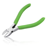 LEONTOOL Precision Diagonal Cutting Pliers 4-Inch Wire Cutters Diagonal Side Cutters Small Wire Flush Cutters Spring Loaded Wire