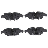 ECCPP D1341-8452 4pcs Rear Semi Metallic Disc Brake Pad Set Fit For Mercedes-Benz GLK250 2013-2015,For Mercedes-Benz GLK350 2010