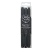 Kelly Creates Black Brush Pen Set3 Pens (Fine,Medium,Large Tips)