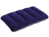 Debire Velvet Soft Comfortable Air Inflatable Travel Pillow For Family Tour Children Babies Blue