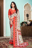 Lymio Amazon Brand - Myx Saree For Women (Patola-Pink)