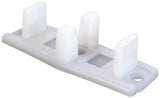 PrimeLine N 6562 Bypass Door Guide with 3/4 In. High, Adjustable Nylon (2 Pack)