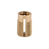 EZ LOK Threaded Insert for Plastic Flush Brass Thread Inserts 1/420 Pack of 25