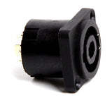 4 Pin Female Bayonet Style Quick Release Type Connector Used On Chuchera Boxes