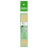 Chiaogoo Double Point 6Inch (15Cm) Bamboo Natural Knitting Needle; Size Us 1.5 (2.5Mm) 10161.5