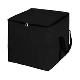 Trendivibe Cube Storage Bag Waterproof Heavy Duty Storage Bag DampnessResistantresistant Black 280L
