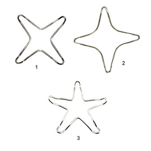 Pan Stand Gas Hob Stand Accessories Stainless Steel Trivet Cooking Kitchen Rack Stove Top Chrome Plated Pot Coffee Maker Support