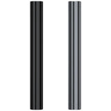 Metal Tube Container(2 Pack), Portable Aluminum Waterproof Storage Tube Holder Case Travel Box Fit in Pocket Purse Great for Tra