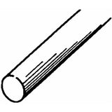 K&S Precision Metals 7140 1/4x36 SS RND Rod, 1/4 x 36, No Color