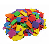Charles Leonard CHL705726 Foam Shapes, Assorted Color 720 Piece Pack of 6
