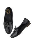 Shoetopia Pointed Toe Flat Black Belly For Women & Girls /Eu37,Black,4,B0F9FNL9PP