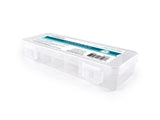 Multicraft Imports Craft Medley PB818 Organizer Box with Lid, 6.75in by 2.25in by 1.19in