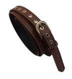 Justin Dustin Women Plus Size Formal Casual Sleek Skinny Brown Denim Material Jeans Belt
