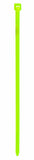 Aviditi CT444G Nylon Cable Tie, 8 Length x 0.14 Width, Fluorescent Green (Case of 1000)