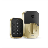 Yale Assure Lock 2 Touch Deadbolt, Lifetime Brass Key-Free Smart Lock with Bluetooth Connected Keypad and Fingerprint Scanner fo