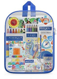 Junior Art Kit | Transparent Zipper Bag | School Essentials Stationery Kit | 8 in 1 Value Pack | Gift for Kids | Drawing & Writi