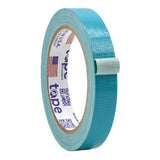 WOD DTC10 Advanced Strength Industrial Grade Teal Blue Duct Tape, 3/4 inch x 60 ft. Waterproof, UV Resistant For Crafts & Home I