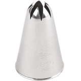 Ateco # 845 - Closed Star Pastry Tip .44 Opening Diameter- Stainless Steel
