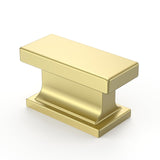 Asidrama 30 Pack Brushed Gold Kitchen Cabinet Knobs Dresser Knobs Drawer Knobs Cabinet Hardware Zinc Knobs for Dresser Drawers
