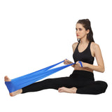 Healthhike Theraband for Exercise & Physio, Light Resistance, 4 ft, Blue
