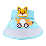 Chacko Kids Sun Visor Hat Boys Girls Sun Protection Hat Wide Brim Visors Caps For 310Y_Sky Blue