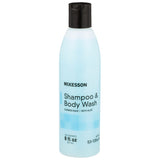 McKesson Body Wash and Shampoo with Aloe, Summer Rain Scent, 8 oz, 48 Count