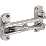 PrimeLine U 9901 Swing Bar Lock for Hinged SwingIn Doors Secondary Security Lock for Door & Security, 37/8 in. Bar Length, 