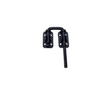 QCAA Child Safe & Home Security, Patio Door Loop Lock for Patio French Door Latch, Sliding Door Loop Lock, 1-1/4, Matte Black, M