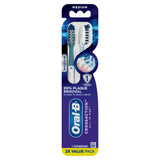 OralB CrossAction All In One Toothbrushes, Medium, 2 Count